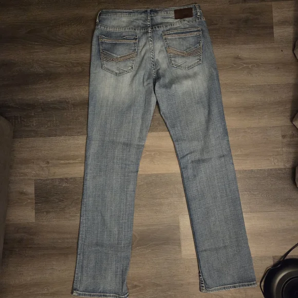 BKE Derek Mens Bootcut Jeans Size 34XL - Picture 3 of 4